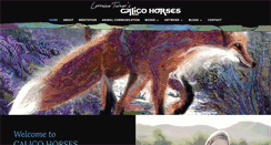 Desktop Screenshot of calicohorses.com